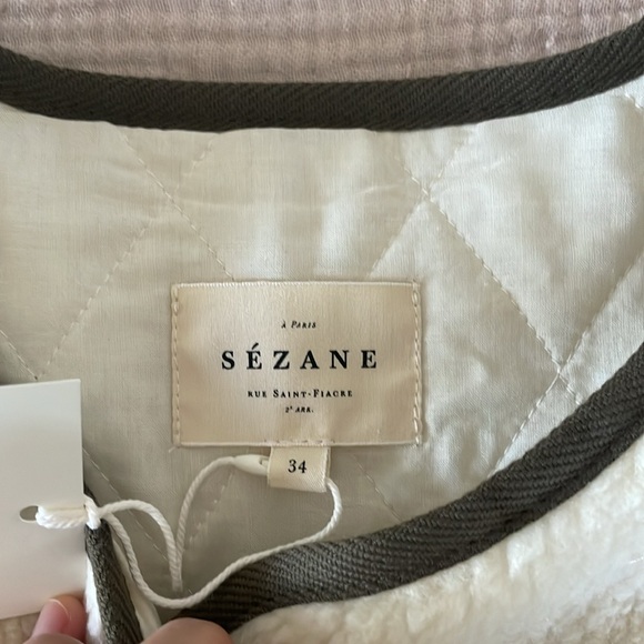 Sezane Balthazar Jacket size 34 brand new - Picture 4 of 4